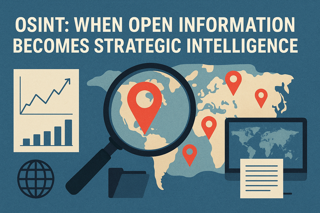 Featured image of post OSINT: When Open Information Becomes Strategic Intelligence